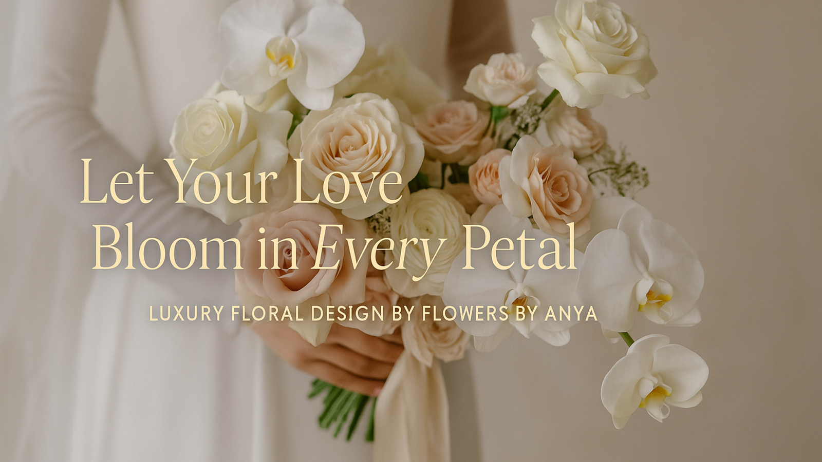 Your Love Story Deserves to Bloom: Let Your Wedding Flowers Speak from the Heart
