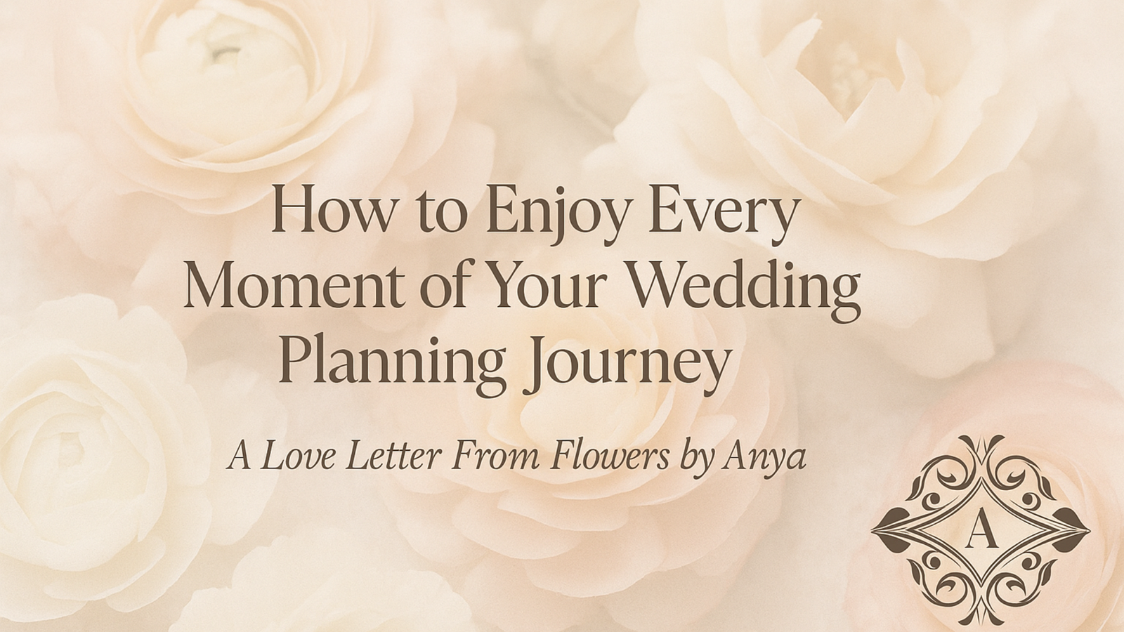 How to Enjoy Every Moment of Your Wedding Planning Journey