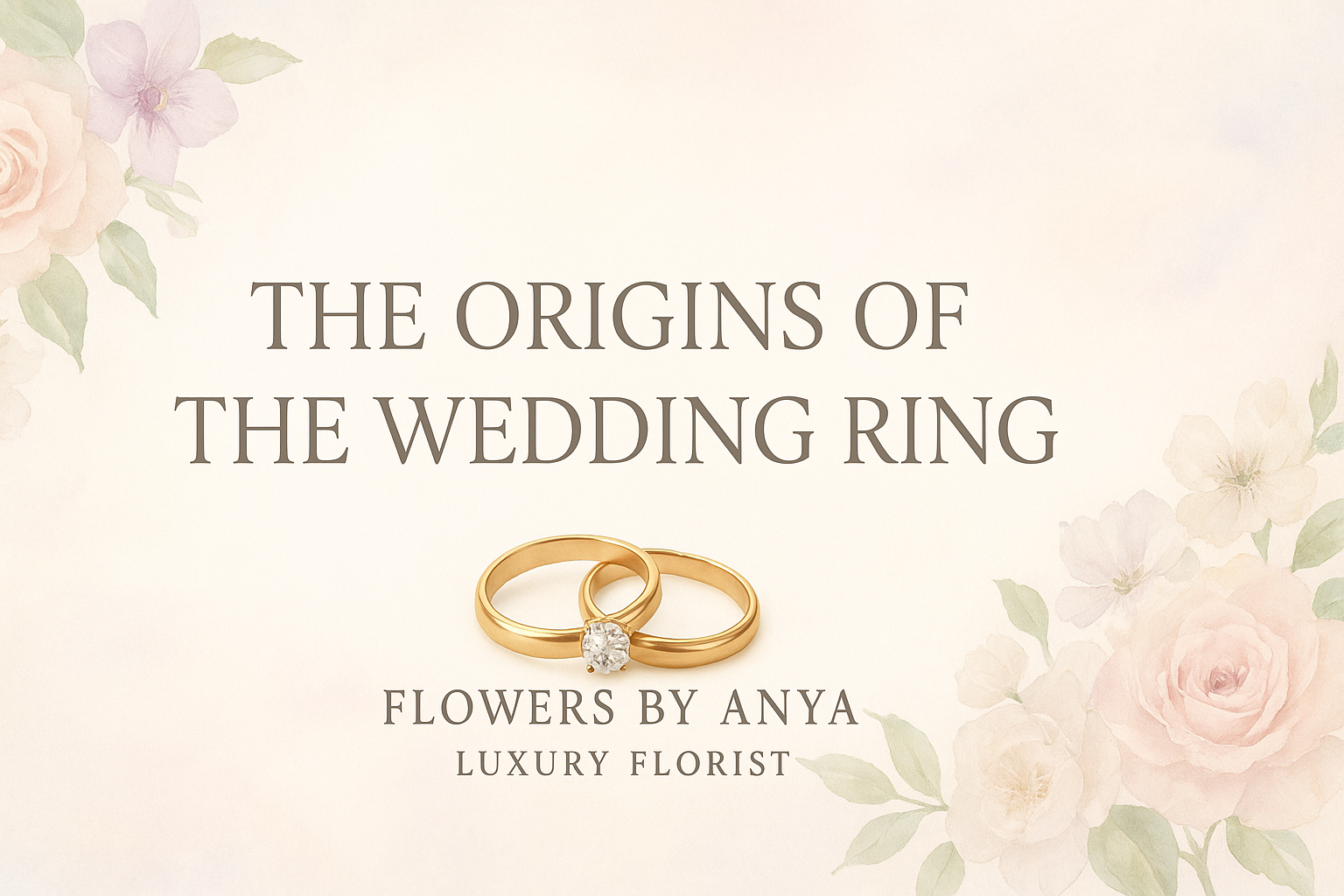 The Origins of the Wedding Ring