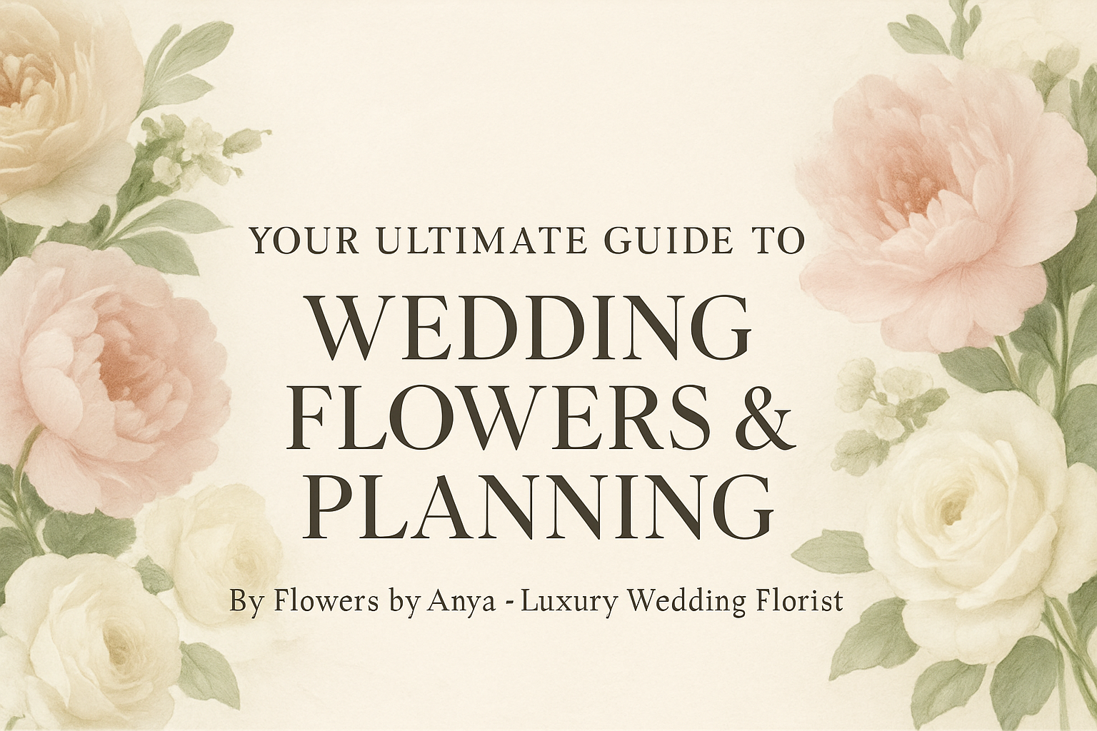 Your Ultimate Guide to Wedding Flowers & Planning