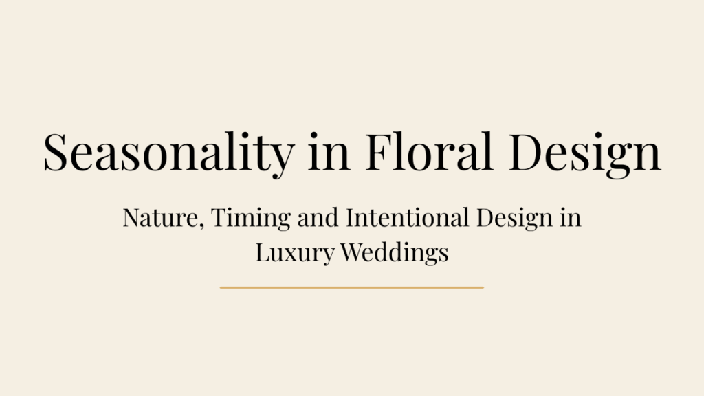 Editorial wedding floral design focused on seasonal flowers and intentional, nature-led composition, by Flowers by Anya
